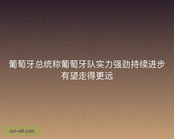 葡萄牙总统称葡萄牙队实力强劲持续进步有望走得更远